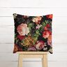 Decostof Gobelin bloemenboeket – zwart/terracotta,  thumbnail number 5