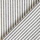 Katoen-viscosemix Strepen – zwart/ecru,  thumbnail number 4