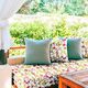 Outdoorstof Canvas Bloesems en vlinders – wit/lila,  thumbnail number 7