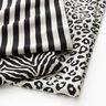 Decostof Jacquard brede strepen – ivoor/zwart,  thumbnail number 5