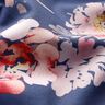 Softshell Bloemen – indigo/roze,  thumbnail number 2