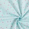 Popeline egel en paddenstoelen – babyblauw,  thumbnail number 3