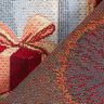 Panel Gobelin Hond op feestdag – groen/rood,  thumbnail number 4