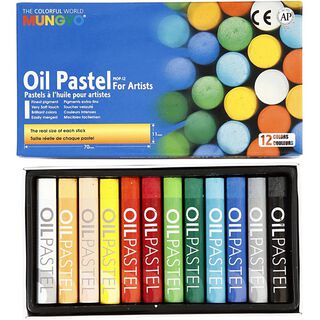 Mungyo Pastel olieverf [Dikte: 11mm][12 Stuk ], 