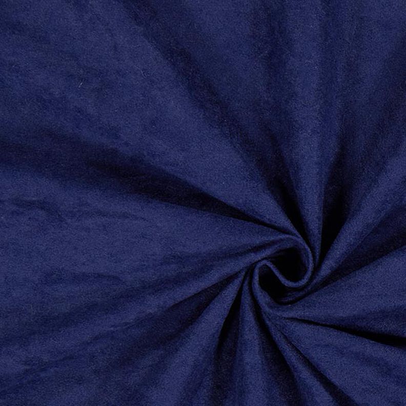 Microvelours Alova – marineblauw,  image number 1