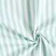Decostof Half panama Lengtestrepen – mintgroen/wit,  thumbnail number 3