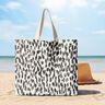 Outdoorstof Canvas grote stippen – ivoor/grijs,  thumbnail number 6