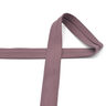 Biasband Katoenjersey [20 mm] – aubergine,  thumbnail number 2