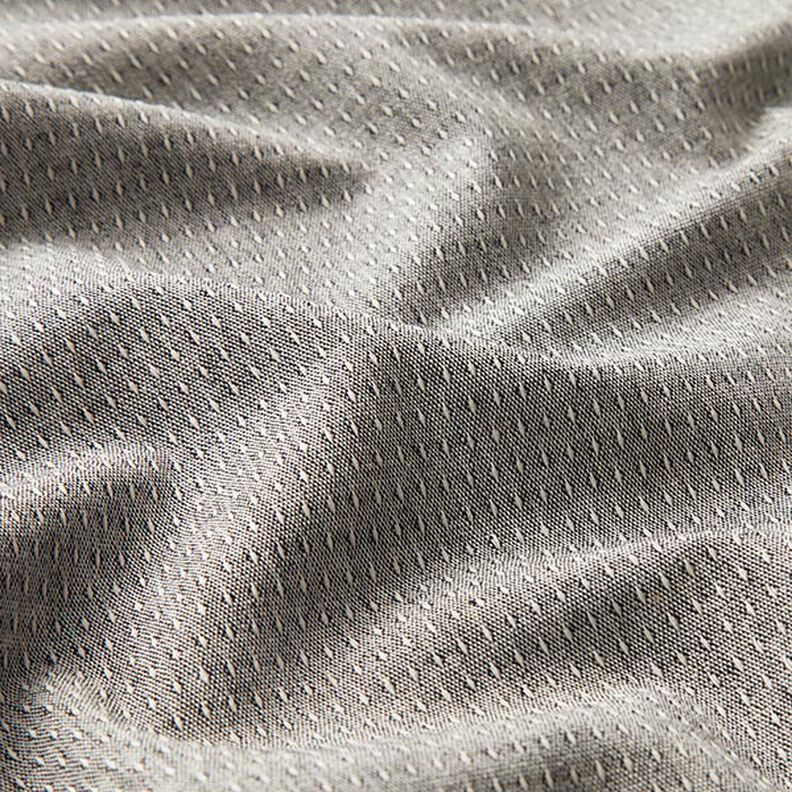 Decostof jacquard gerecycled – zwart, image number 2