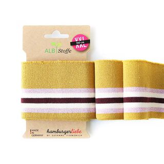 BIOLOGISCHE BOORDSTOF CUFF ME GLAM  [140 CM | 7,5 CM]  | Albstoffe | Hamburger Liebe, 