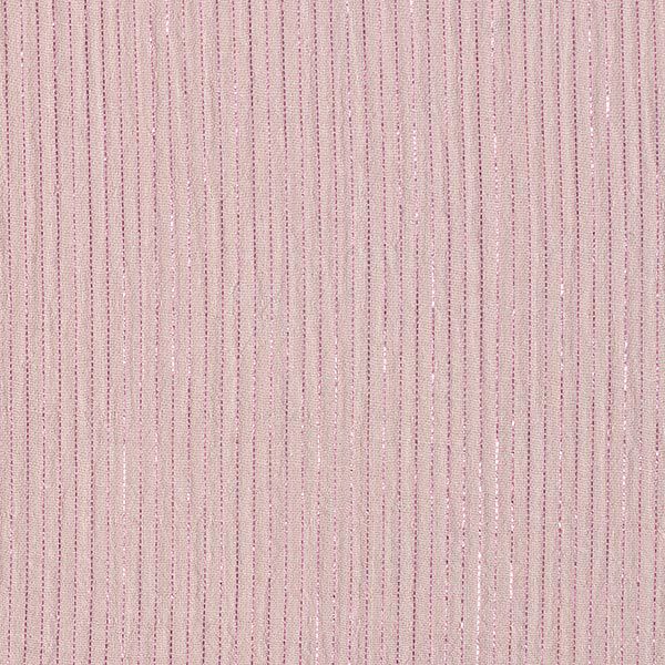 Katoen mousseline met glinsterende strepen – roze, image number 1