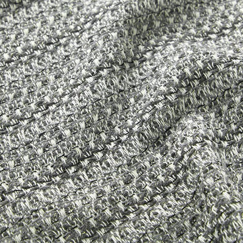 Scheerwolmix Lurex melange – oudzilver, image number 2