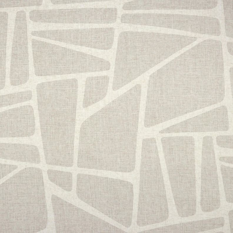 Vitragestof Linnen-mix Formulieren – licht taupe/natuur, image number 1