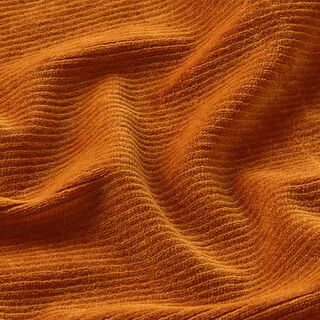 Nicki stof fijnrib – terracotta, 