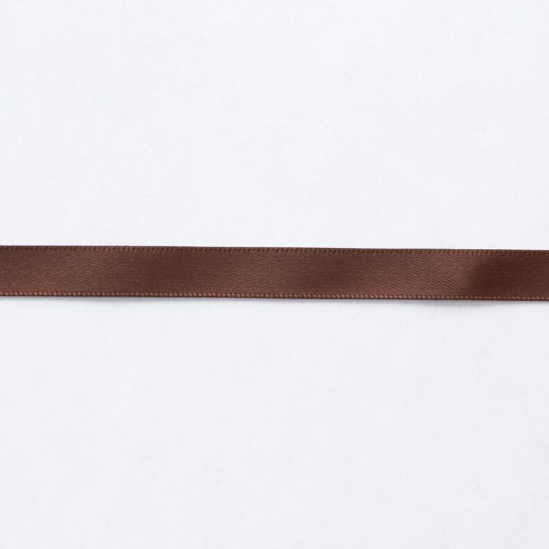 Satijnband [9 mm] – donkerbruin,  image number 1