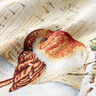 Decoratief stuk Gobelin Roodborstje met bladmuziek – wit,  thumbnail number 2