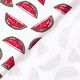 Katoenjersey Meloenen – wit,  thumbnail number 4