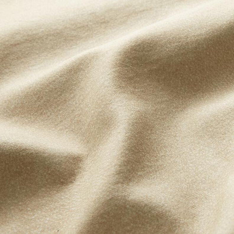 Bekledingsstof velours melange – zand,  image number 2