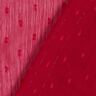 Chiffon dobby metallic krijtstreep – bessen/zilver metallic,  thumbnail number 4