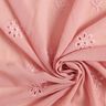 Chiffon los borduursel bloemen – licht oudroze,  thumbnail number 3