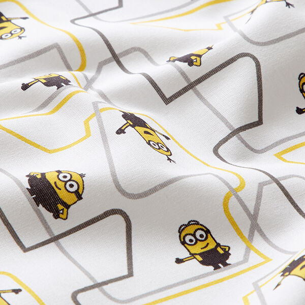 Katoenpopeline Licentiestof Minion doolhof | Universal – ecru, image number 2