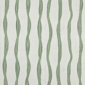 Decostof Half panama Golvende strepen – riet, 