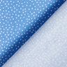 Katoenen stof Cretonne fijne stippen – blauw,  thumbnail number 4