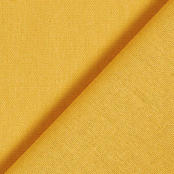 Viscose-linnen-mix Effen – zonnegeel,  image number 3
