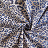 GOTS Katoenpopeline Luipaardpatroon | TCC x LOOKS by Wolfgang Joop – indigo/licht taupe,  thumbnail number 5