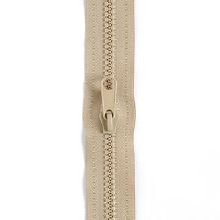 Plastic ritssluiting [1 M] - beige, 