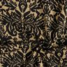 Jacquard jersey ornamenten – goud metallic/zwart,  thumbnail number 4