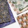 Katoenen stof Cretonne Abstracte jungleplanten – wit/groen,  thumbnail number 5