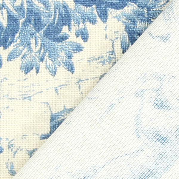 Toile de Jouy – staalblauw,  image number 3