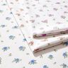 Katoenpopeline Zachte rozen – rood/wit,  thumbnail number 5
