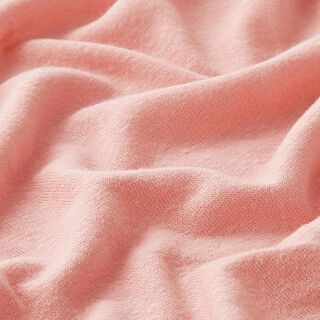 Fijngebreid viscose-linnen-mix – zalm, 