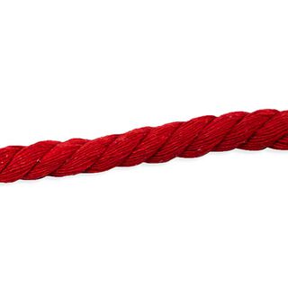 Katoenen koord [ Ø 8 mm ] – signaalrood, 