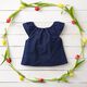 Mousseline/dubbel gehaakte stoffen Fijne glinsterende stippen| by Poppy – marineblauw,  thumbnail number 9