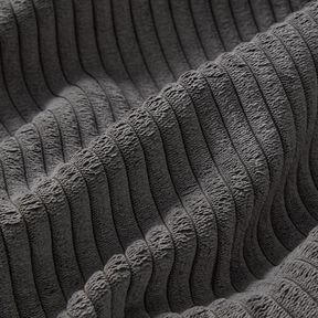 Bekledingsstof zacht corduroy – anthraciet, 