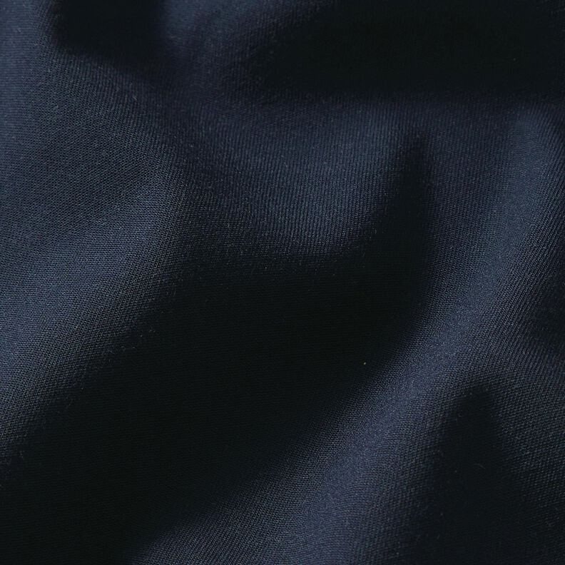 Viscose Stretch Effen – marineblauw,  image number 2