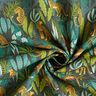 Decostof Katoenpopeline Luipaarden in de jungle – groen/geel,  thumbnail number 3
