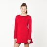 Lichte French Terry effen – rood,  thumbnail number 4