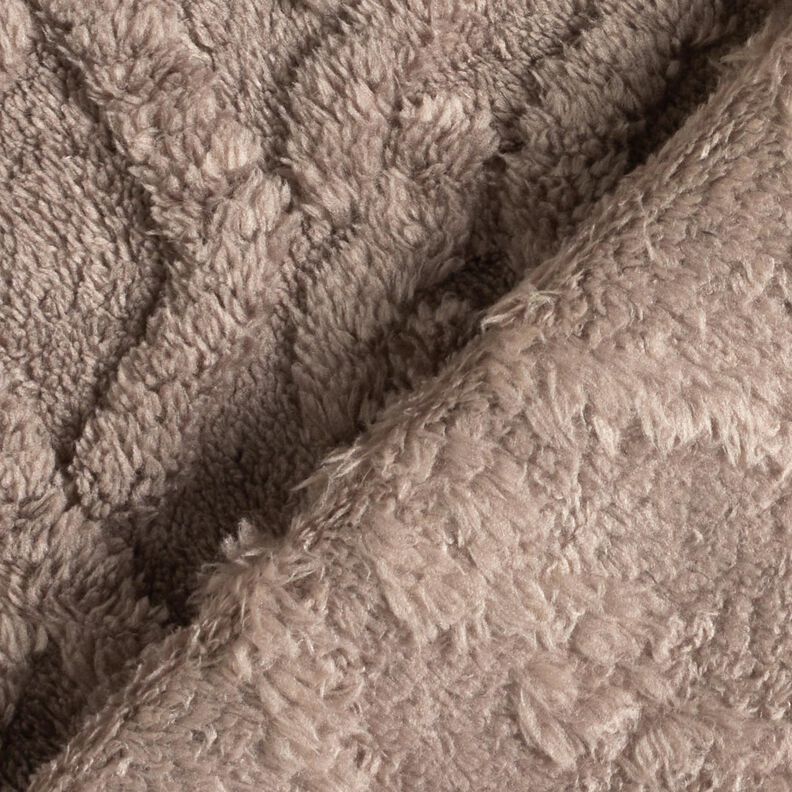 Nepbont ruiten – taupe, image number 4