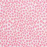 Badpakstof luipaardprint – wit/roze,  thumbnail number 1