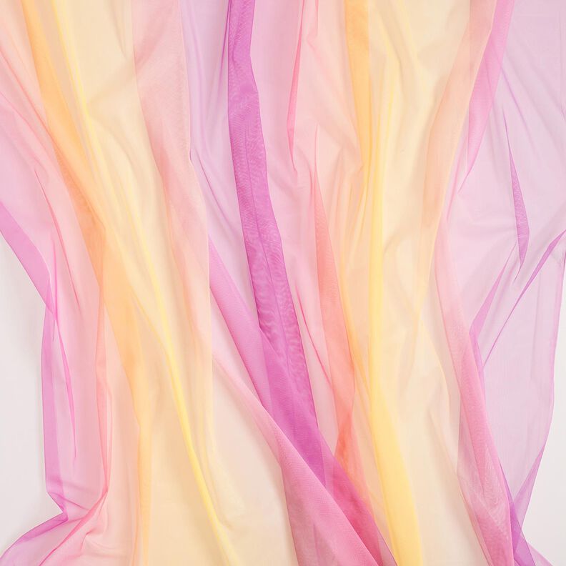 Softmesh Regenboog-verloop – pastelviolet/perzik sinaasappel, image number 6