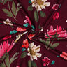 French Terry Colette Digitaal printen | Nerida Hansen – bordeauxrood/intens roze,  thumbnail number 3