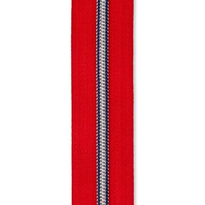 Eindeloze ritssluiting [5 mm] Metaal | Prym – rood, 