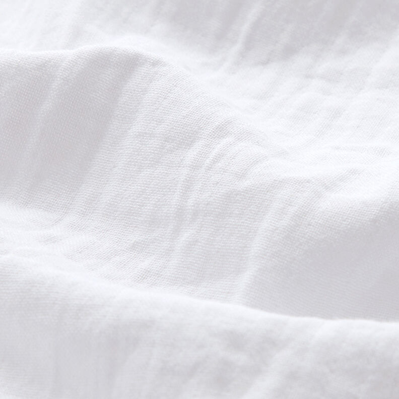 Katoenen mousseline 280 cm – wit,  image number 3