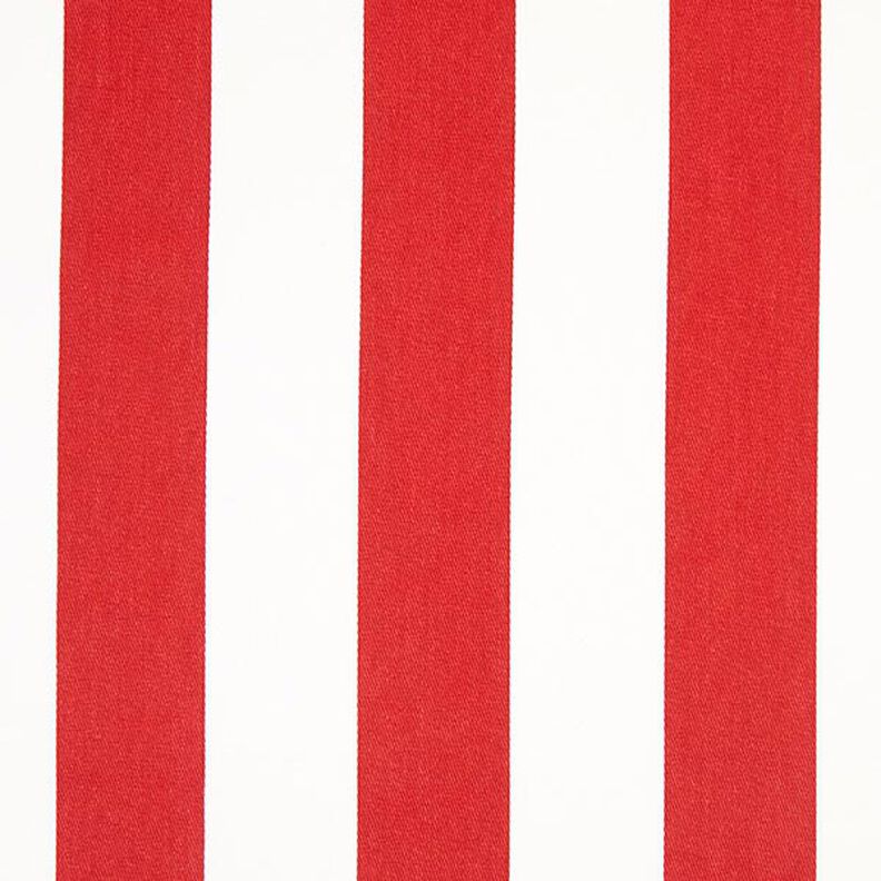 Katoenkeper strepen 4 – rood/wit,  image number 1