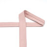 Biasband Katoenjersey [20 mm] – licht oudroze,  thumbnail number 2