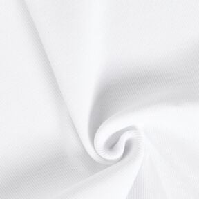 2x2 Boordstof Effen – wit, 